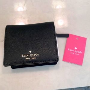 NWT KATE SPADE COVE STREET SERENADE BLACK WALLET